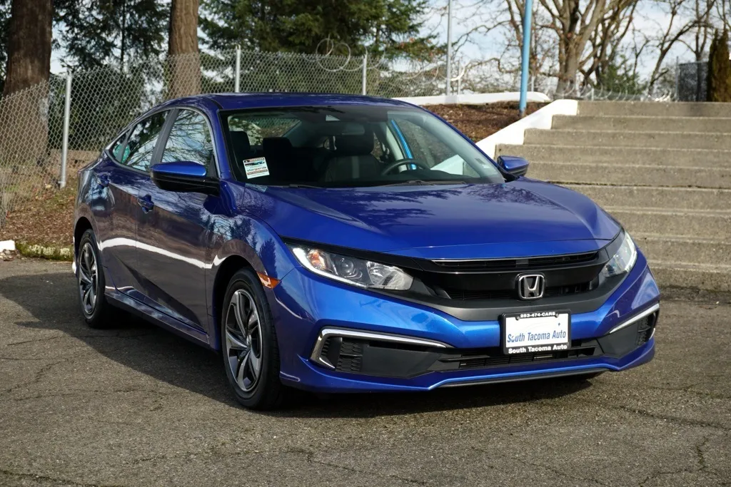 Beige 2019 Honda Civic LX for sale in Tacoma, WA