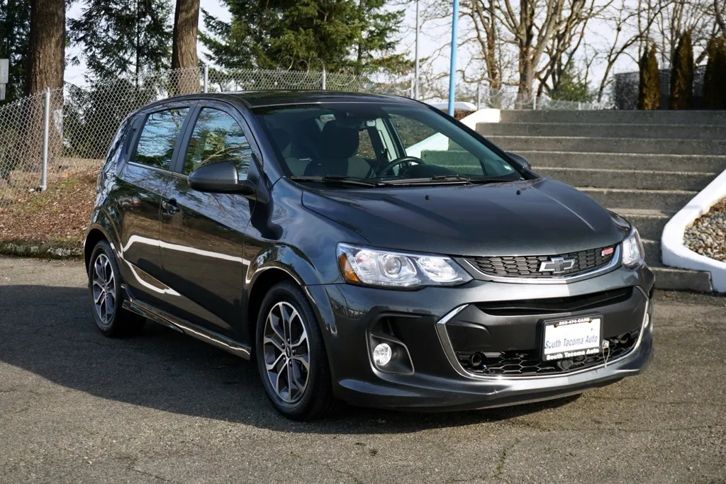 Gray 2018 Chevrolet Sonic LT for sale in Tacoma, WA