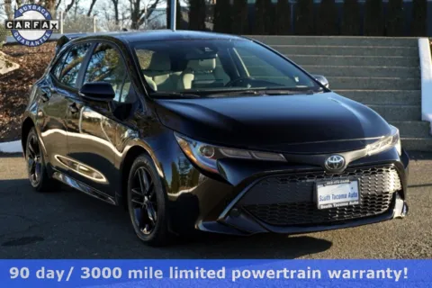 Black 2019 Toyota Corolla Hatchback SE for sale in Tacoma, WA