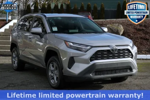 Silver 2025 Toyota RAV4 Hybrid XLE AWD for sale in Tacoma, WA