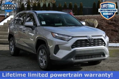 Silver 2025 Toyota RAV4 Hybrid XLE AWD for sale in Tacoma, WA