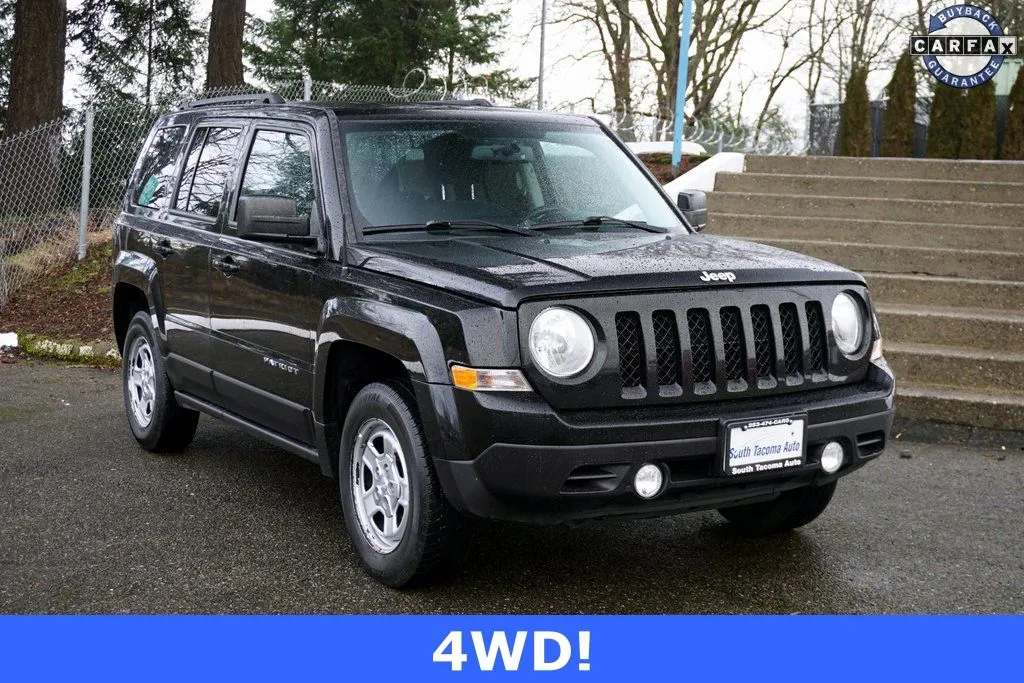 Black 2017 Jeep Patriot Sport for sale in Tacoma, WA