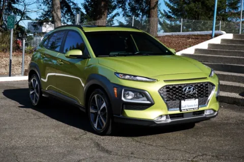 Green 2019 Hyundai Kona Ultimate for sale in Tacoma, WA