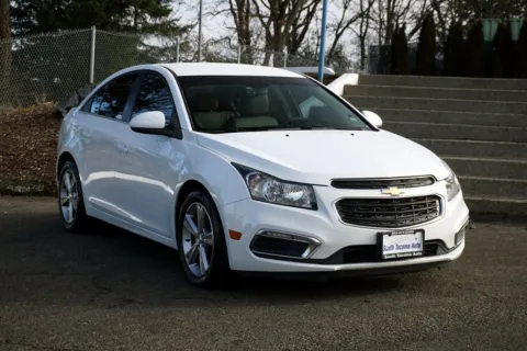 White 2015 Chevrolet Cruze 2LT for sale in Tacoma, WA