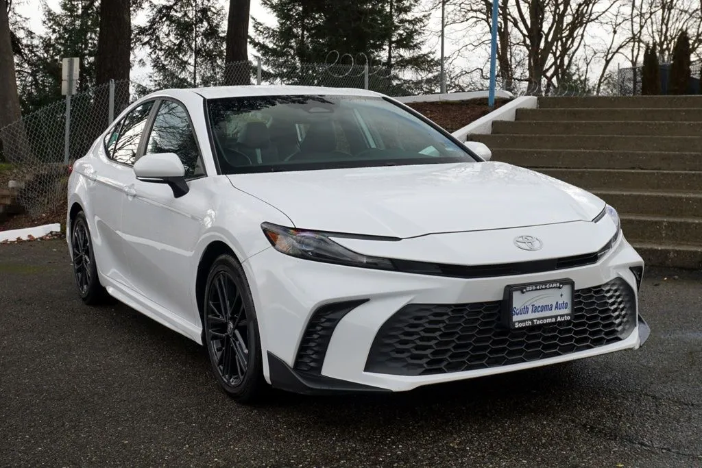White 2025 Toyota Camry SE for sale in Tacoma, WA