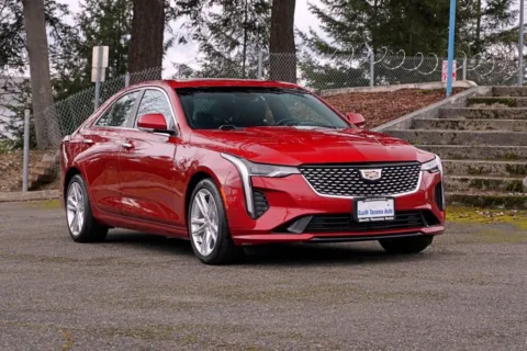 Red 2020 Cadillac CT4 Luxury for sale in Tacoma, WA