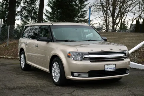 White 2018 Ford Flex SEL AWD for sale in Tacoma, WA