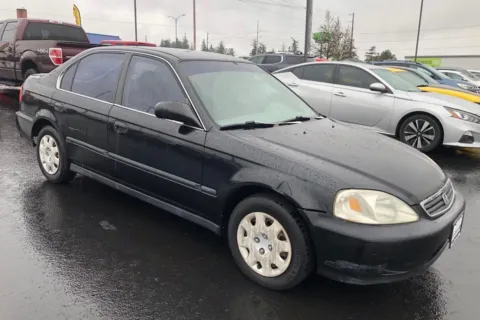 Black 2000 Honda Civic LX for sale in Tacoma, WA