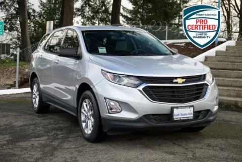 Silver 2019 Chevrolet Equinox LS for sale in Tacoma, WA
