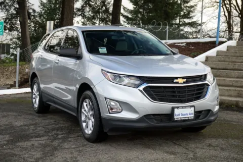 Silver 2019 Chevrolet Equinox LS for sale in Tacoma, WA