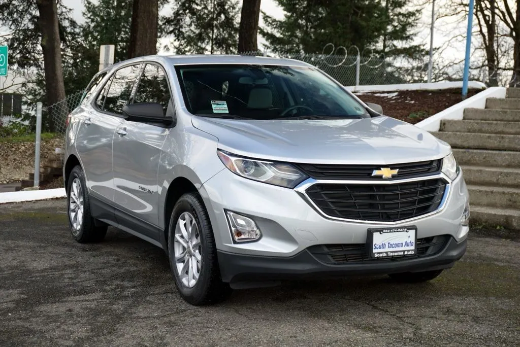 Silver 2019 Chevrolet Equinox LS for sale in Tacoma, WA