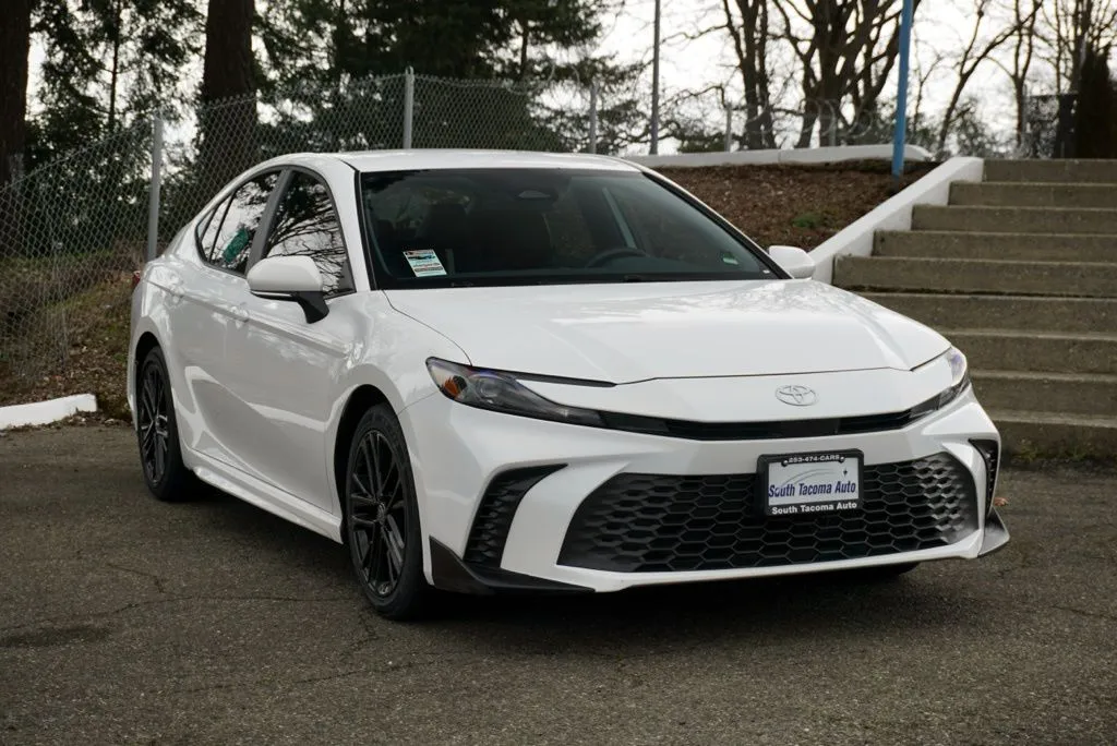 White 2025 Toyota Camry SE for sale in Tacoma, WA