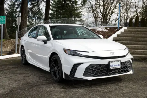 White 2025 Toyota Camry SE for sale in Tacoma, WA