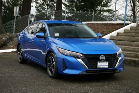 Blue 2024 Nissan Sentra SV for sale in Tacoma, WA