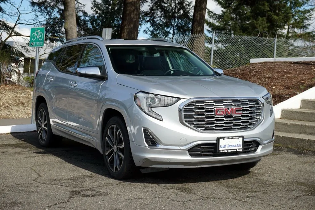 Silver 2018 GMC Terrain Denali for sale in Tacoma, WA
