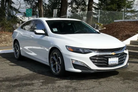 White 2024 Chevrolet Malibu LT 1LT for sale in Tacoma, WA