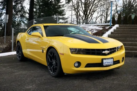Yellow 2013 Chevrolet Camaro 1LS for sale in Tacoma, WA