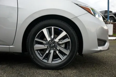Silver 2023 Nissan Versa 1.6 SV for sale in Tacoma, WA