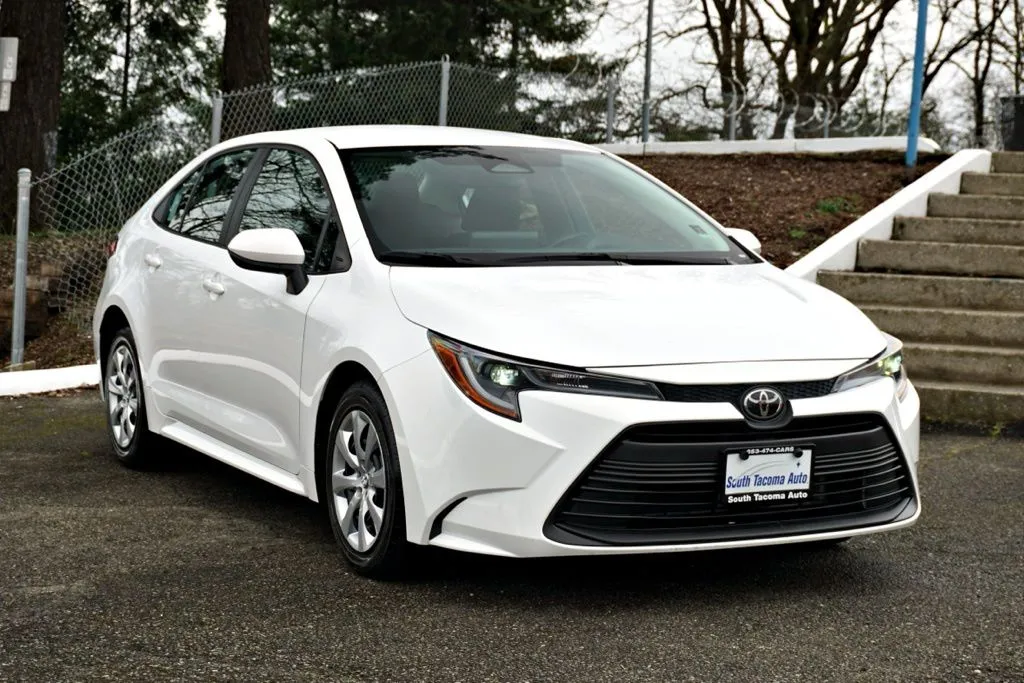 White 2023 Toyota Corolla LE for sale in Tacoma, WA