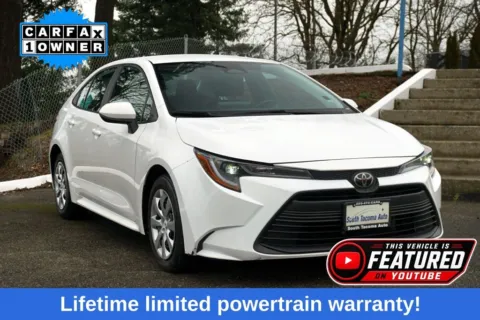 White 2023 Toyota Corolla LE for sale in Tacoma, WA