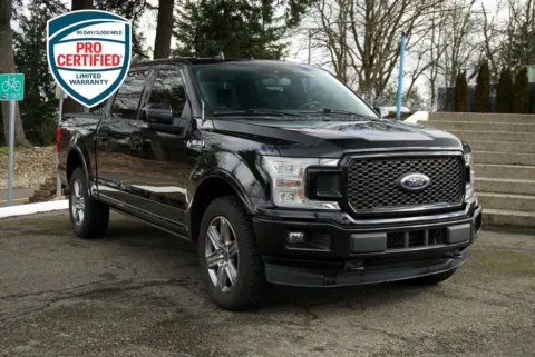Black 2018 Ford F-150 for sale in Tacoma, WA