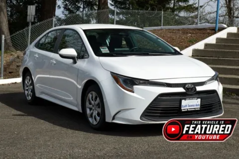 White 2024 Toyota Corolla LE for sale in Tacoma, WA