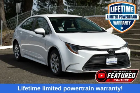 White 2024 Toyota Corolla LE for sale in Tacoma, WA