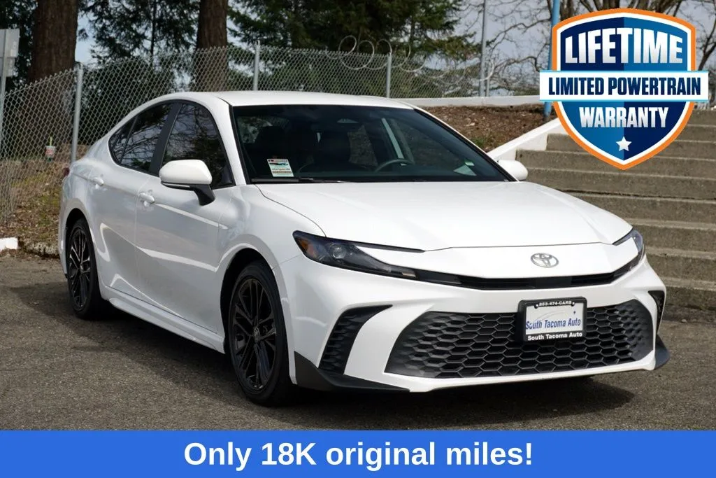 White 2025 Toyota Camry SE for sale in Tacoma, WA