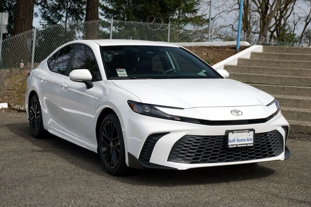 White 2025 Toyota Camry SE for sale in Tacoma, WA