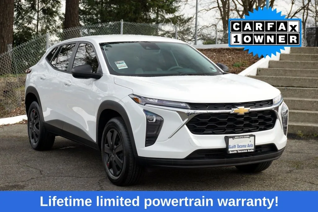 White 2024 Chevrolet Trax LS for sale in Tacoma, WA