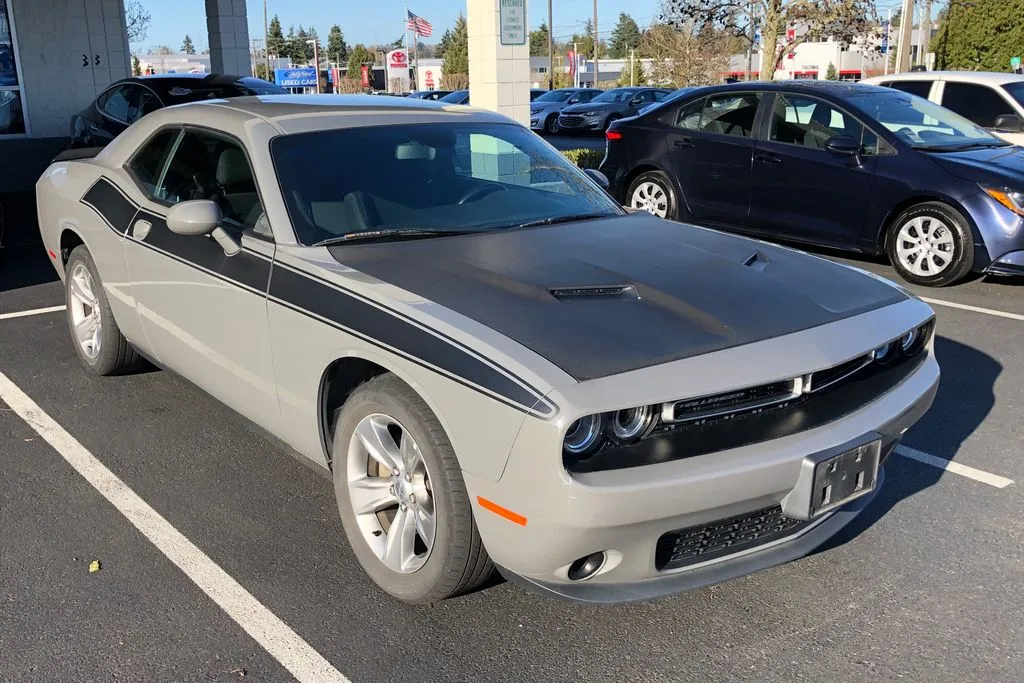 Gray 2018 Dodge Challenger SXT for sale in Tacoma, WA