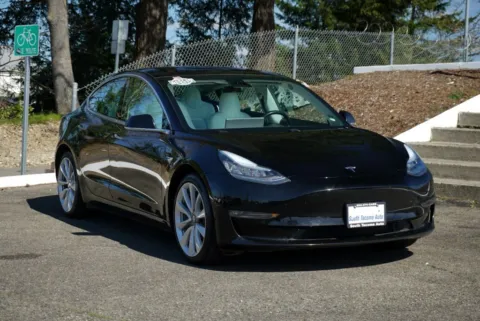 Black 2019 Tesla Model 3 Long Range for sale in Tacoma, WA