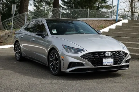 Silver 2020 Hyundai Sonata SEL Plus for sale in Tacoma, WA