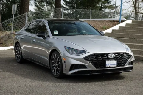 Silver 2020 Hyundai Sonata SEL Plus for sale in Tacoma, WA