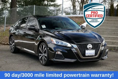 Black 2021 Nissan Altima 2.5 SR for sale in Tacoma, WA