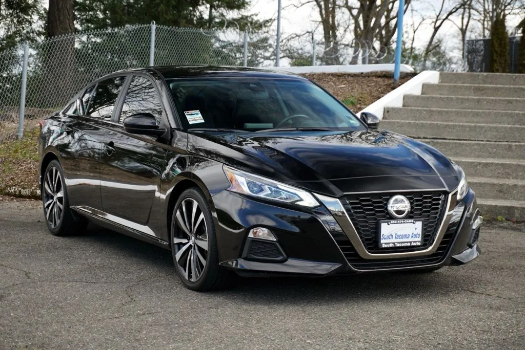 Black 2021 Nissan Altima 2.5 SR for sale in Tacoma, WA