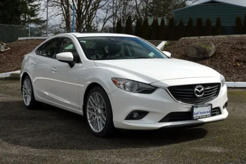 White 2015 Mazda Mazda6 i Grand Touring for sale in Tacoma, WA