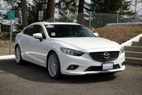 White 2015 Mazda Mazda6 i Grand Touring for sale in Tacoma, WA
