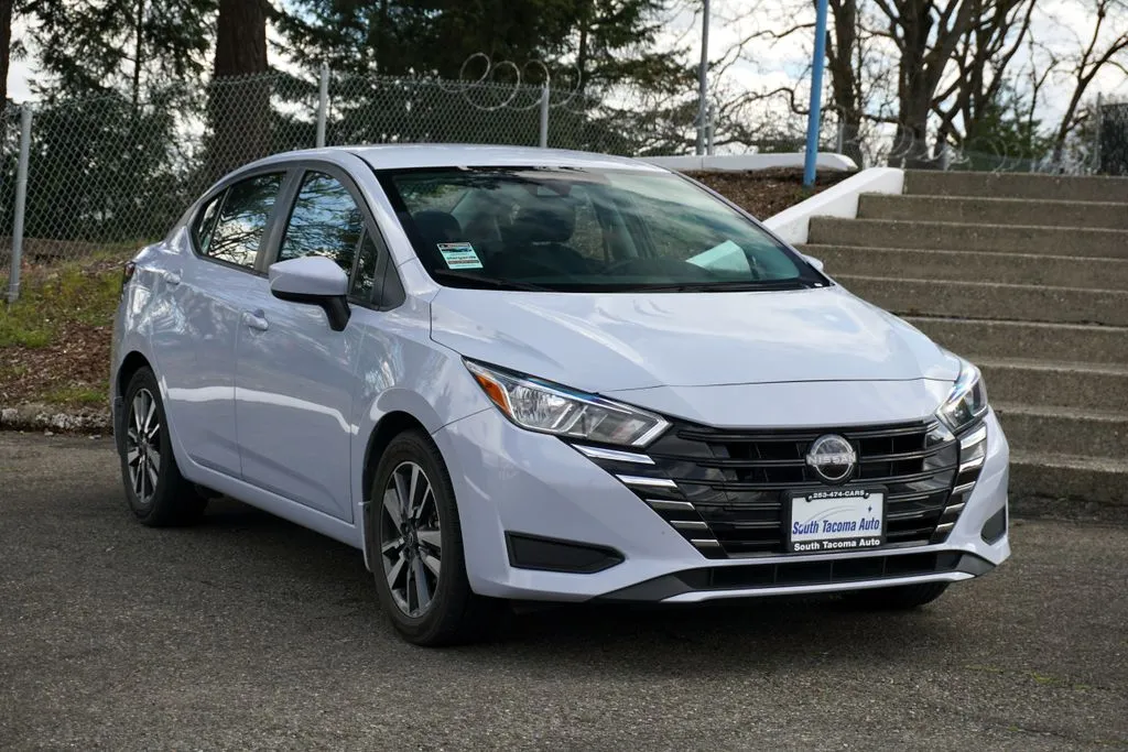 White 2024 Nissan Versa 1.6 SV for sale in Tacoma, WA