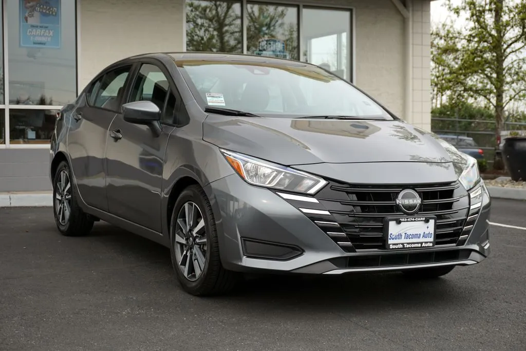 Gray 2024 Nissan Versa 1.6 SV for sale in Tacoma, WA