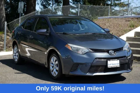 Gray 2015 Toyota Corolla LE for sale in Tacoma, WA