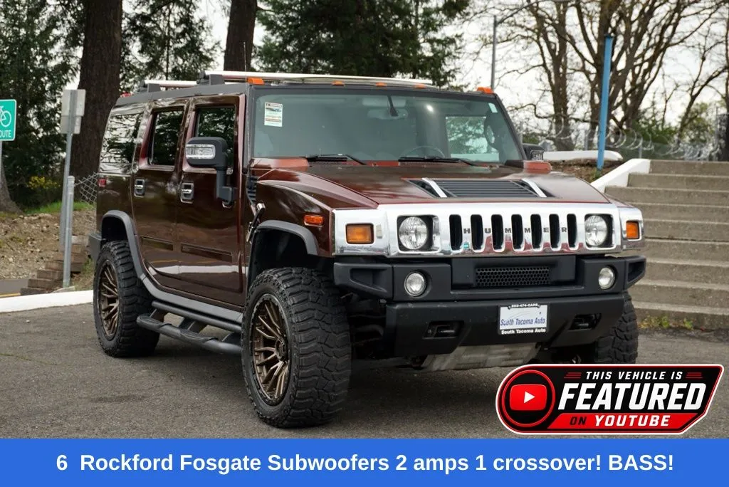 Blue 2007 Hummer H2 for sale in Tacoma, WA