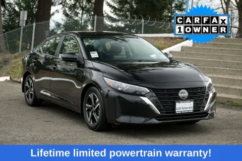 Black 2024 Nissan Sentra SV for sale in Tacoma, WA