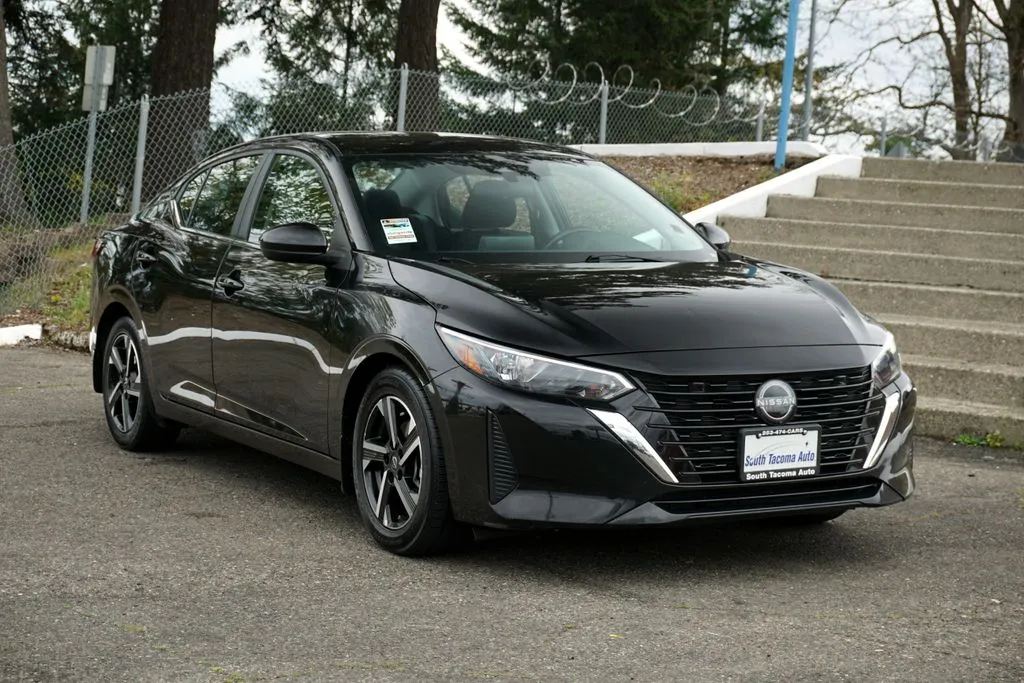 Black 2024 Nissan Sentra SV for sale in Tacoma, WA