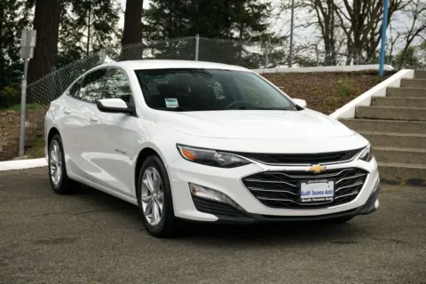 White 2023 Chevrolet Malibu LT 1LT for sale in Tacoma, WA