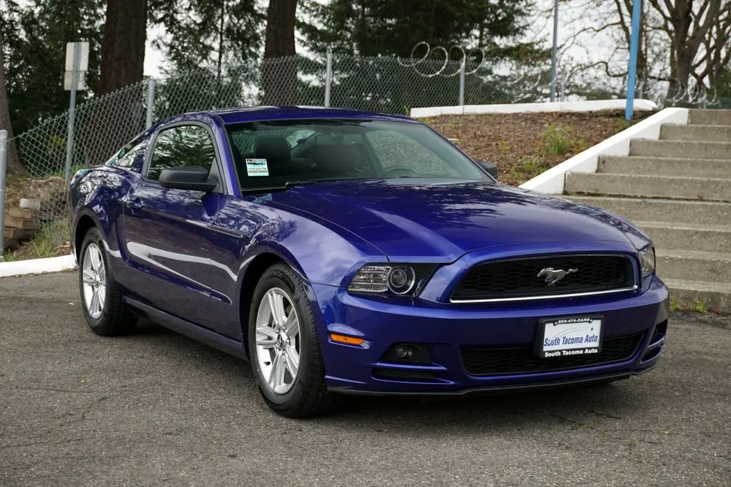 Blue 2013 Ford Mustang V6 for sale in Tacoma, WA