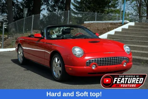 Red 2003 Ford Thunderbird for sale in Tacoma, WA