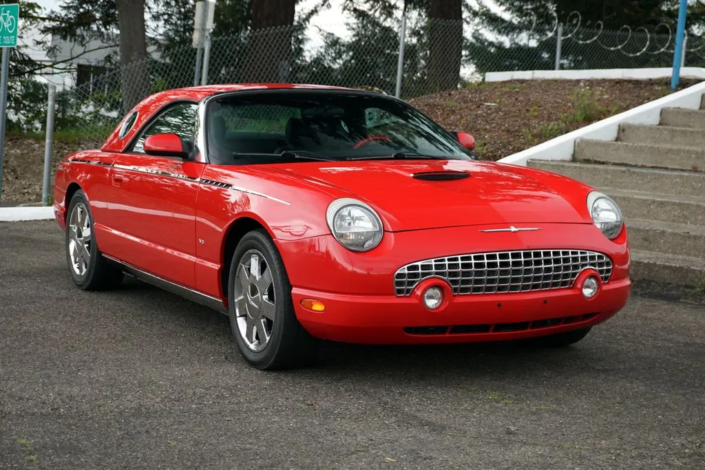 Red 2003 Ford Thunderbird for sale in Tacoma, WA