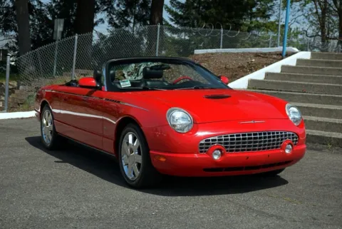 Red 2003 Ford Thunderbird for sale in Tacoma, WA