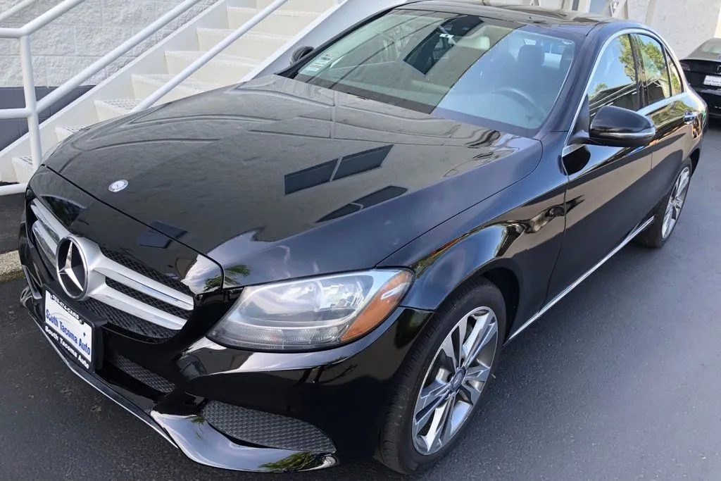 Black 2016 Mercedes-Benz C-Class C 300 4MATIC for sale in Tacoma, WA